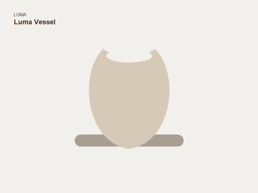 Minimal pastel DB2 vessel